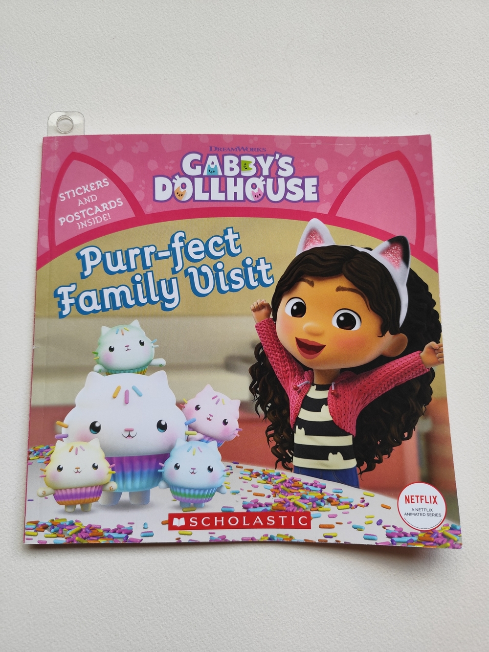4/$20💥Gabby's Dollhouse Purr-fect Family Visit Book